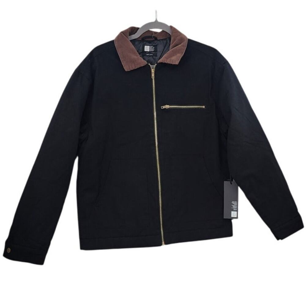 New NWT Lira Black Jacket Bomber Utility Size‎ Medium